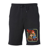 Caring For Your Demon Cat Vintage Fleece Short | Artistshot