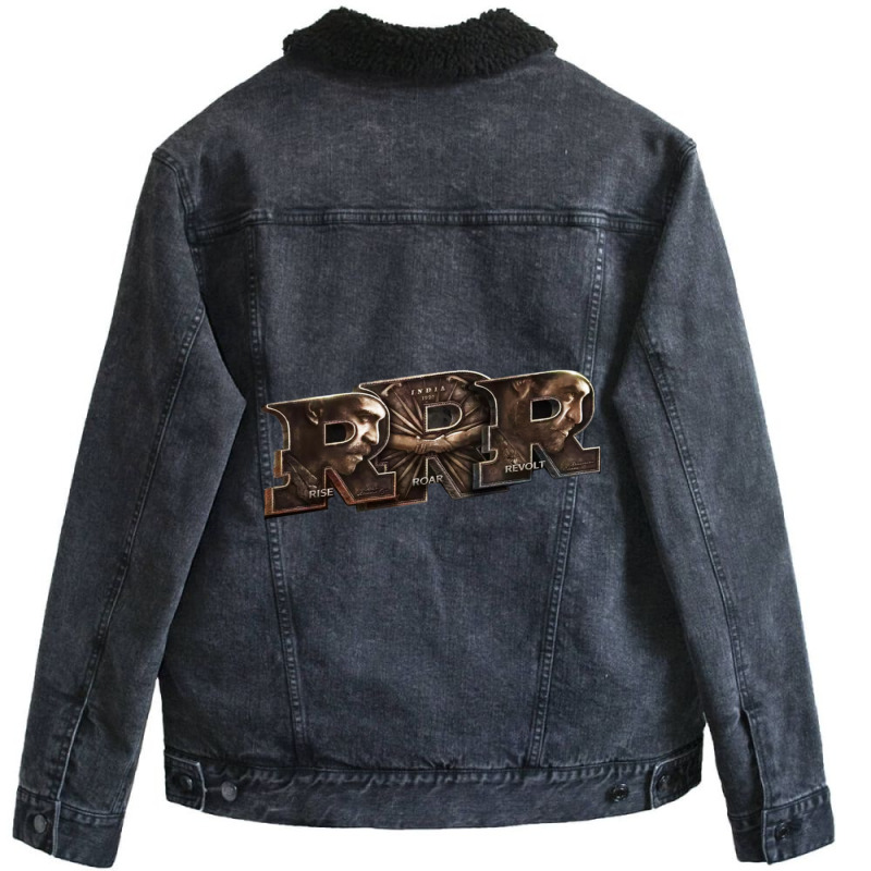 Rrr Unisex Sherpa-lined Denim Jacket | Artistshot