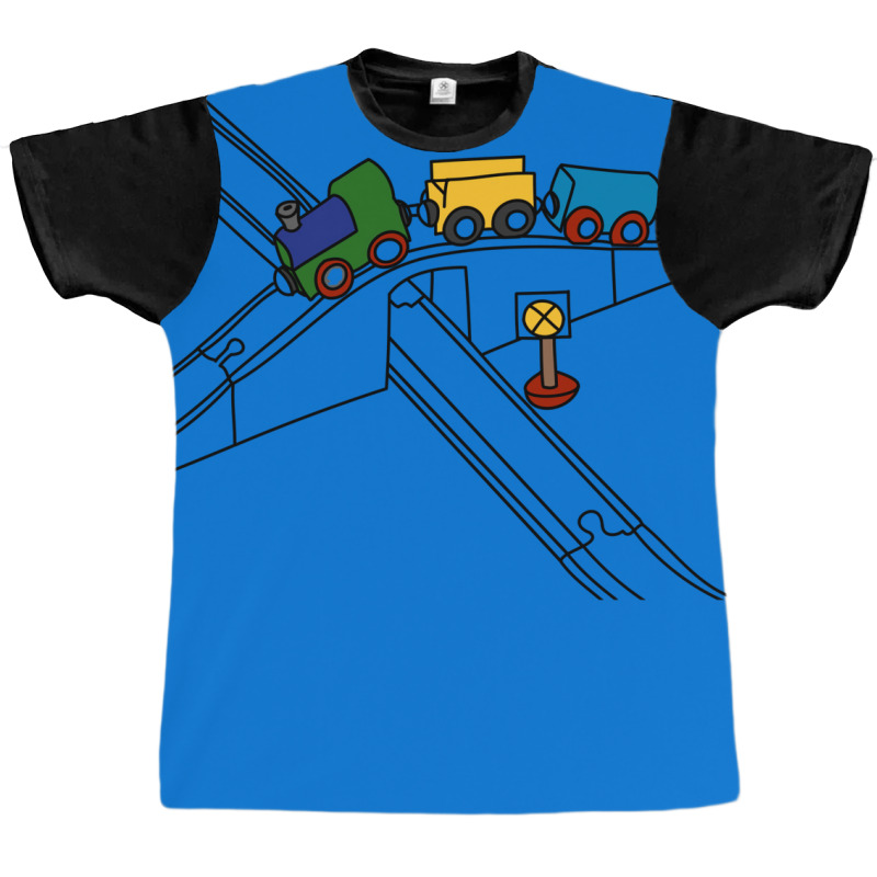 Train Set Toy Baby Music Graphic T-shirt by azenirlongua | Artistshot