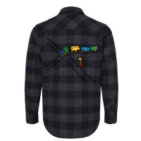 Train Set Toy Baby Music Flannel Shirt | Artistshot