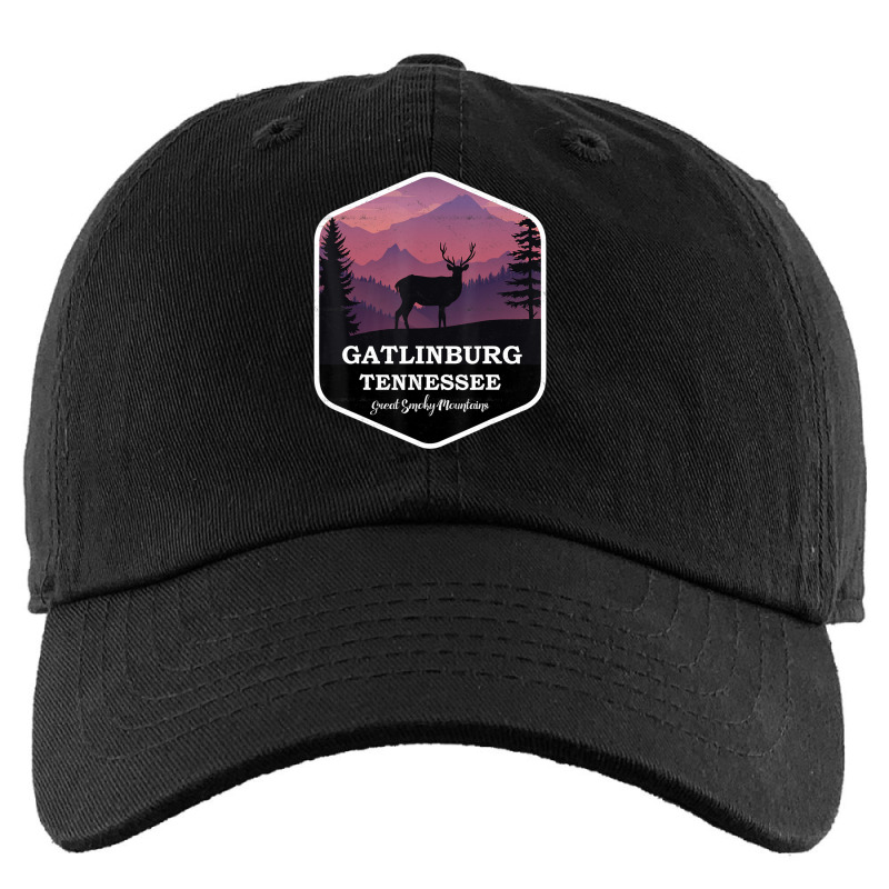 Trending Vintage Gatlinburg Tennessee Great Smoky Mountains Retro 80s Kids Cap by haodinhvan1 | Artistshot