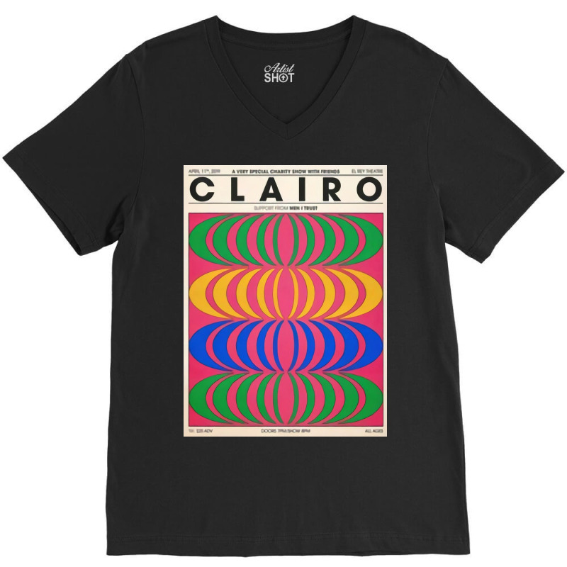 Vintage Clairo V-neck Tee | Artistshot