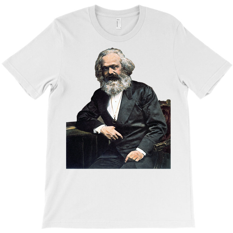 Karl Marx Colorized Portrait  Marxist, Socialist, Philosopher, Histori T-Shirt by bantlechagot1 | Artistshot