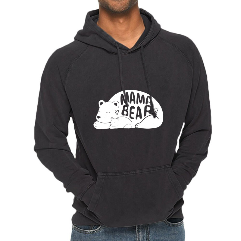 Cute   Trendy Mama Bear  Mothers Day  G003562 Vintage Hoodie | Artistshot