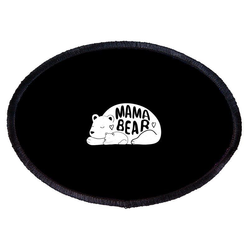 Cute   Trendy Mama Bear  Mothers Day  G003562 Oval Patch | Artistshot