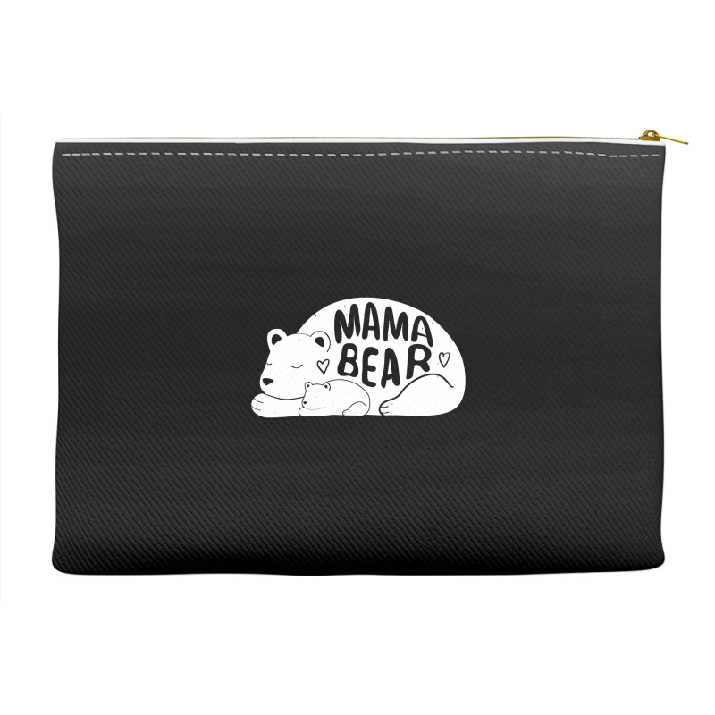 Cute   Trendy Mama Bear  Mothers Day  G003562 Accessory Pouches | Artistshot