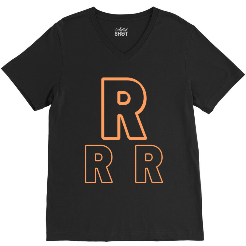 Rrr (4) V-neck Tee | Artistshot