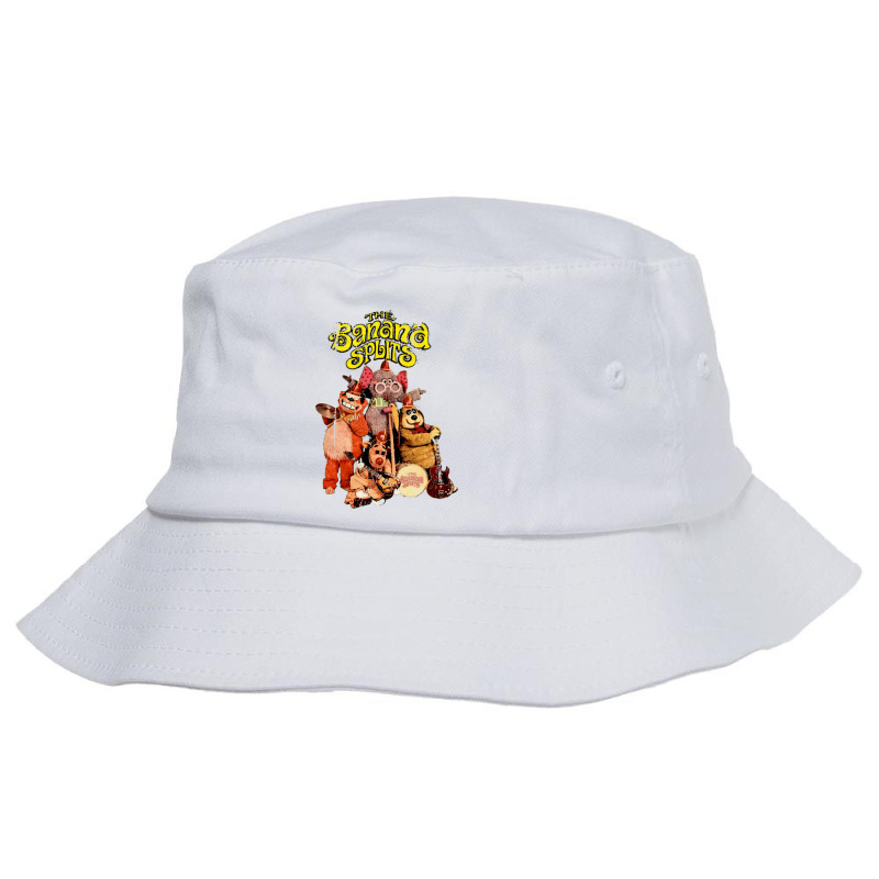 Banana Splits Distressed Vintage Bucket Hat by lystadjarzaz | Artistshot