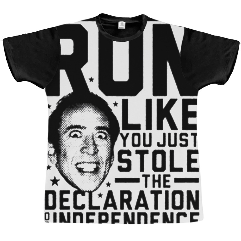 Run Like Nick Cage T Shirt Graphic T-shirt by ROXANZALEZ | Artistshot