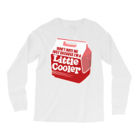 Dont Hate Me Just Because Im A Little Cooler Aesthetic Long Sleeve Shirts | Artistshot