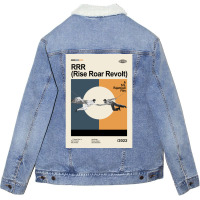 Rrr (rise Roar Revolt) Unisex Sherpa-lined Denim Jacket | Artistshot