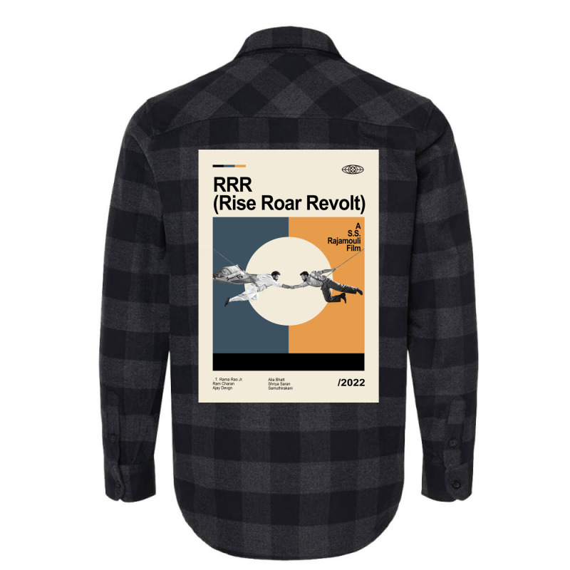 Rrr (rise Roar Revolt) Flannel Shirt | Artistshot