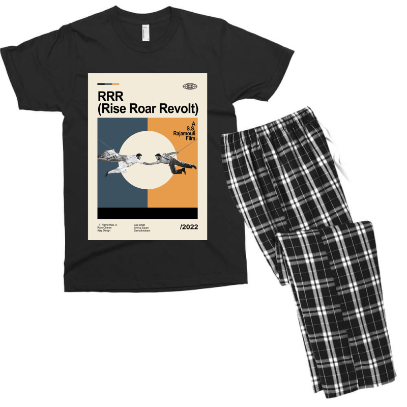 Rrr (rise Roar Revolt) Men's T-shirt Pajama Set | Artistshot