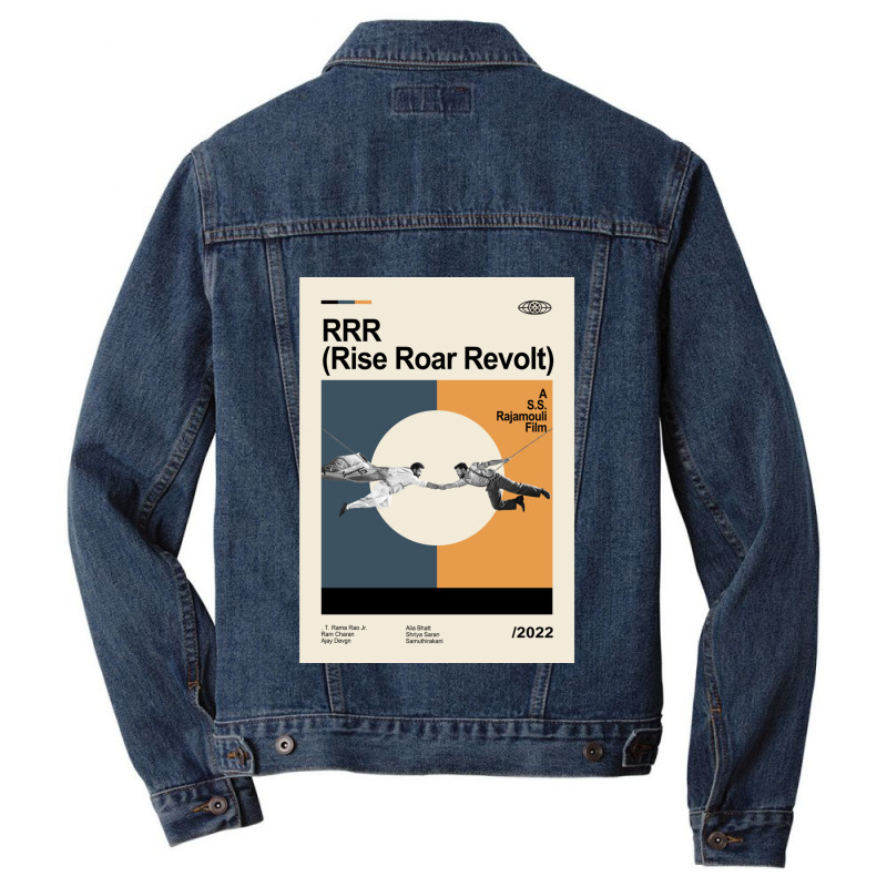 Rrr (rise Roar Revolt) Men Denim Jacket | Artistshot