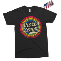 Warren Zevon  Retro Rainbow Girl Blue Exclusive T-shirt | Artistshot