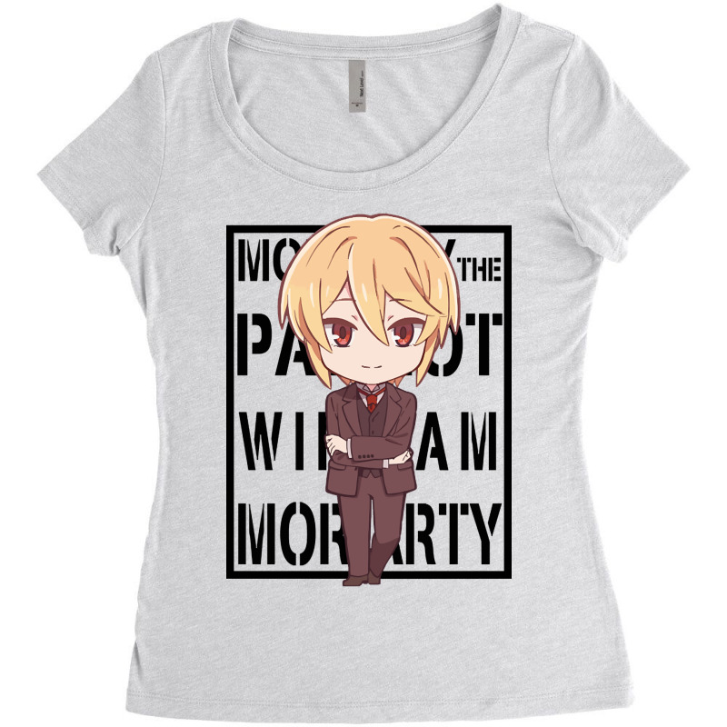 Limited Edition Moriarty The Patriot - William James Moriarty(chibi) - Women's Triblend Scoop T-shirt by macklinsampson | Artistshot