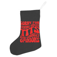 Sorry For Having Great Tita And Correct Opinions Groovy Tank Top Holiday Stocking | Artistshot