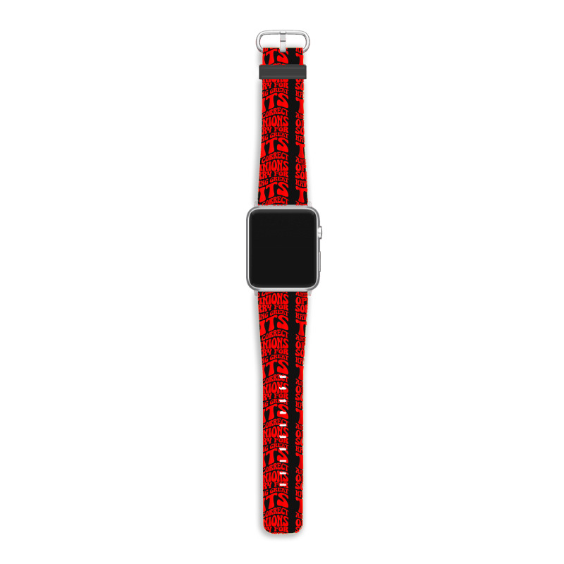 Sorry For Having Great Tita And Correct Opinions Groovy Tank Top Apple Watch Band | Artistshot