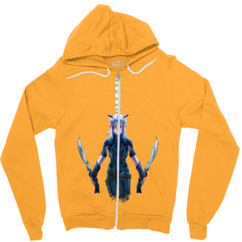 Rayla Kids  Hippie Zipper Hoodie | Artistshot