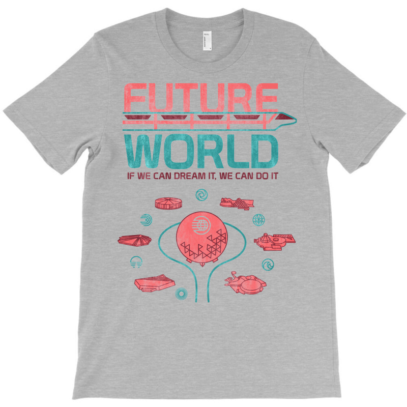 Future World Map Baby Green T-shirt | Artistshot