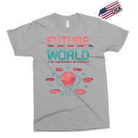 Future World Map Baby Green Exclusive T-shirt | Artistshot