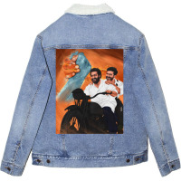 Rrr Movie Stills Unisex Sherpa-lined Denim Jacket | Artistshot