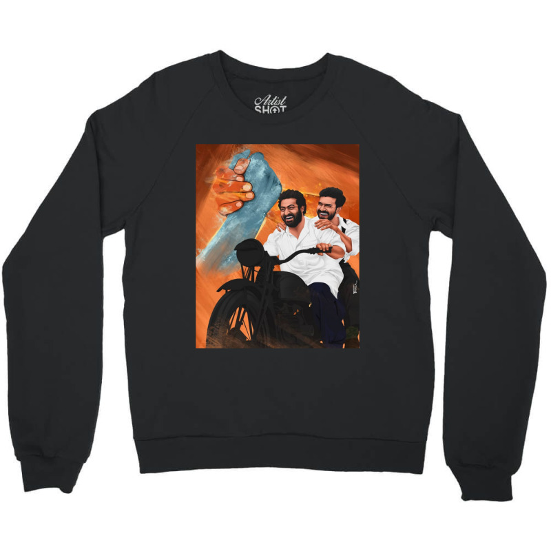 Rrr Movie Stills Crewneck Sweatshirt | Artistshot