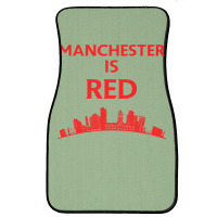 Manchester Is Red United Baby Cool Front Car Mat | Artistshot