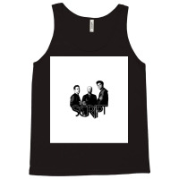 The Script Sleeveless Top Red Tank Top | Artistshot