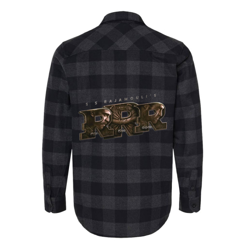 Rrr Raja Mouli Flannel Shirt | Artistshot