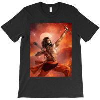 Rrr Ram Charan   Telugu Design T-shirt | Artistshot