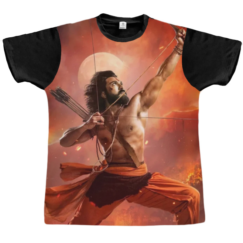 Rrr Ram Charan   Telugu Design Graphic T-shirt | Artistshot