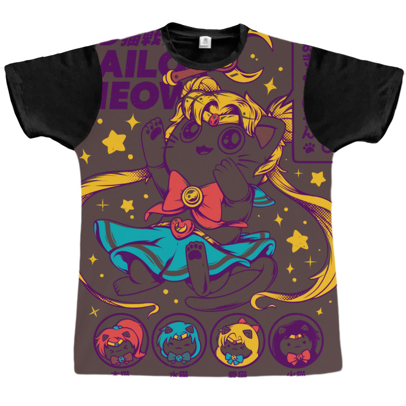 Sailor Meow Kids  Tumblr Graphic T-shirt | Artistshot