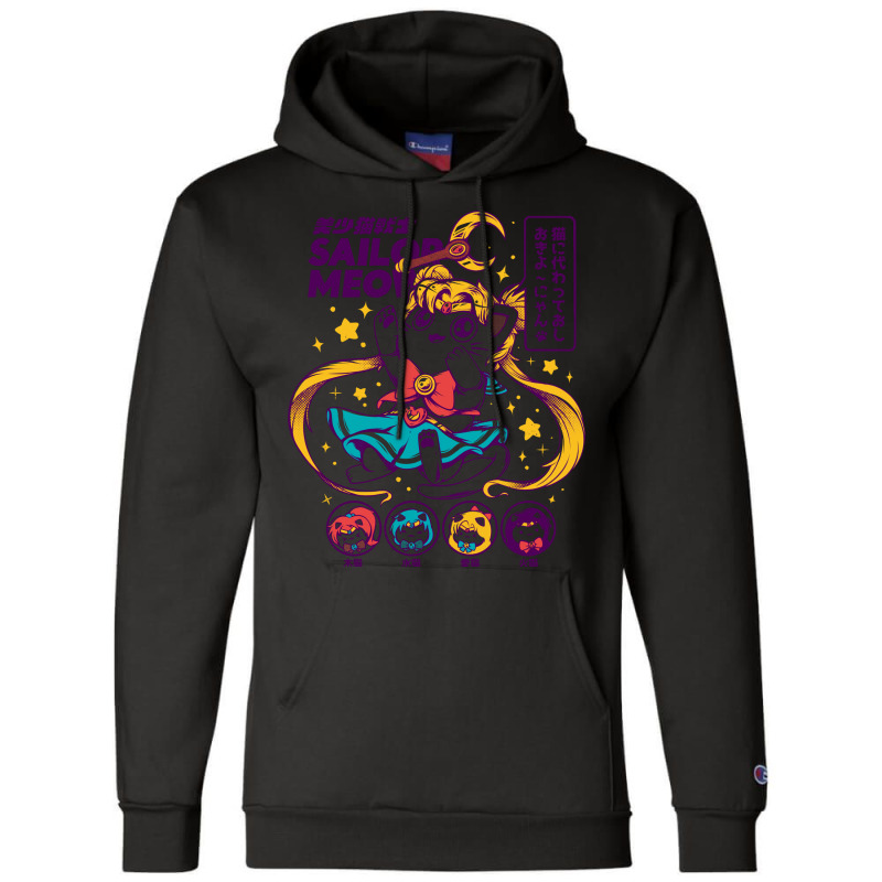 Sailor Meow Kids  Tumblr Champion Hoodie | Artistshot