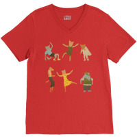 Let Her Dance Baby Girl V-neck Tee | Artistshot