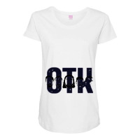 Otk Network Maternity Scoop Neck T-shirt | Artistshot