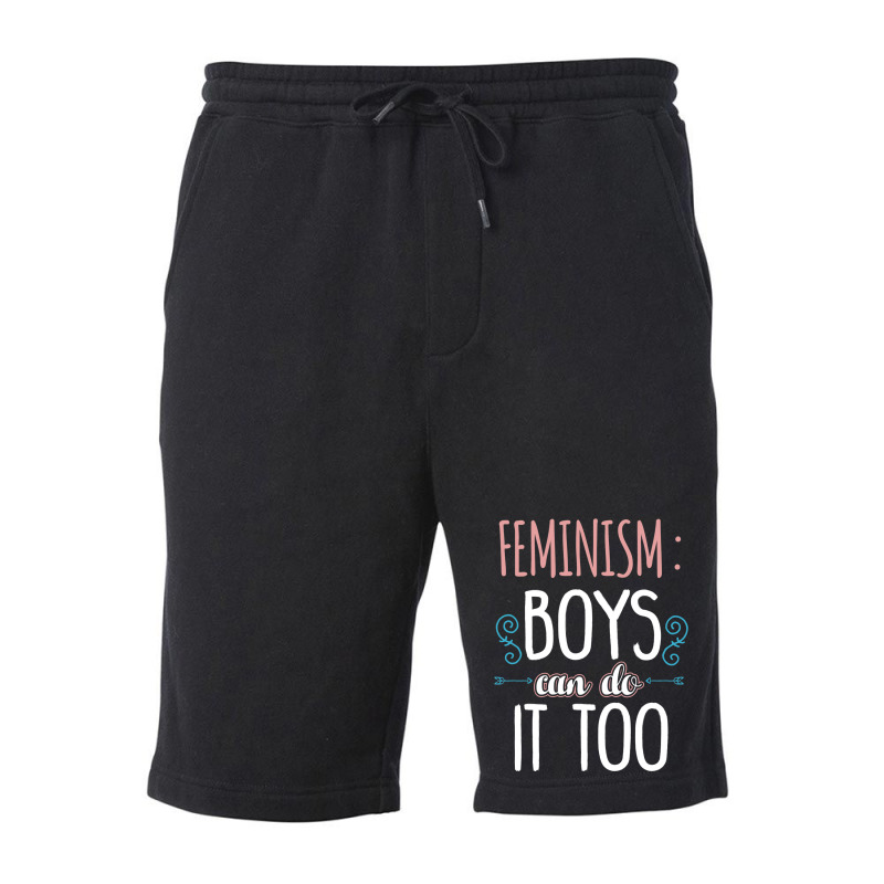 Feminism Boys Can Do It Too Baby Girl Fleece Short | Artistshot