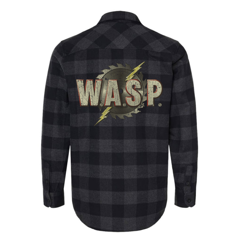 Wasp Los Angeles 1982 Classic  Cute Flannel Shirt by zemkamajoor1 | Artistshot