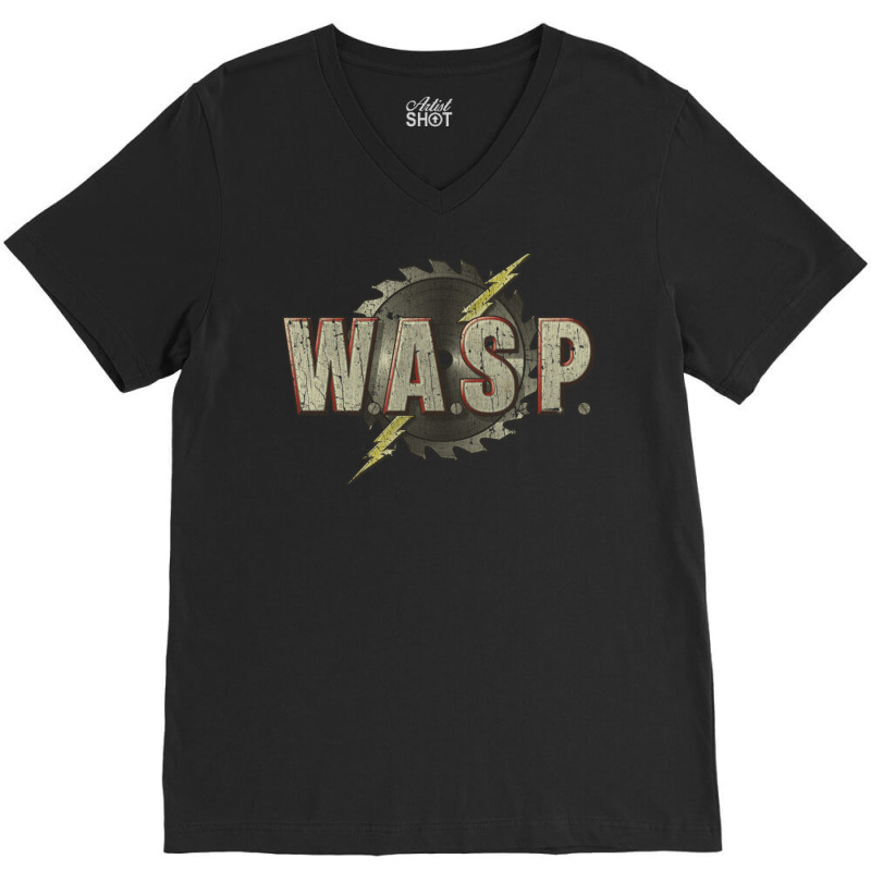 Wasp Los Angeles 1982 Classic  Cute V-Neck Tee by zemkamajoor1 | Artistshot