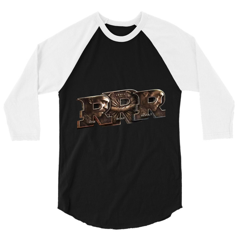 Rrr Sticker 3/4 Sleeve Shirt | Artistshot