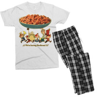 We're Having Beefaroni Retro Green Men's T-shirt Pajama Set | Artistshot