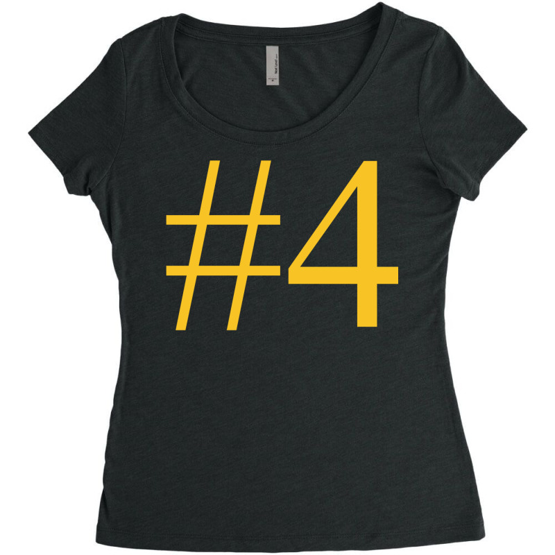 Number Four Baby  Nature  (1) Women's Triblend Scoop T-shirt by chavidonyyz | Artistshot