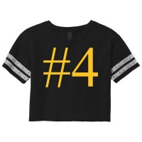 Number Four Baby  Nature  (1) Scorecard Crop Tee | Artistshot