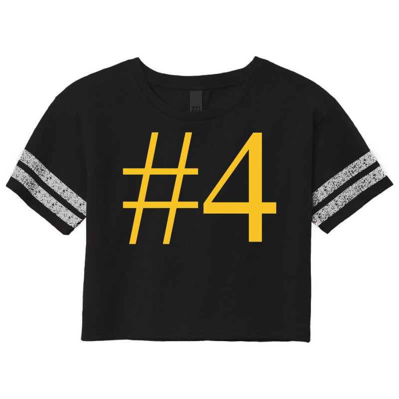 Number Four Baby  Nature  (1) Scorecard Crop Tee by chavidonyyz | Artistshot