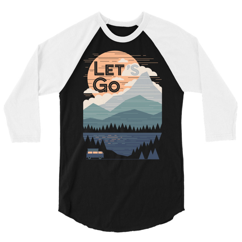 Lets Go Baby Hipster 3/4 Sleeve Shirt | Artistshot