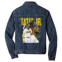 Fernando Tatis Blue Funny Men Denim Jacket | Artistshot