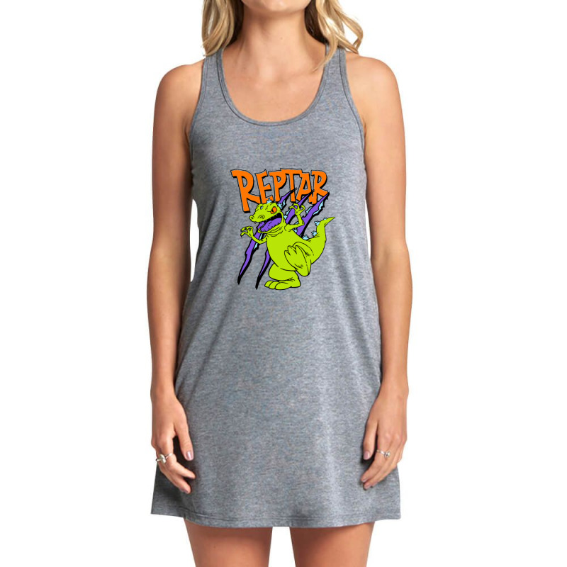 Rugrats Reptar  Out Of Print Remaster 1 Tank Dress | Artistshot