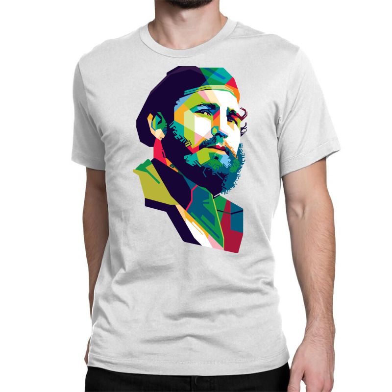 Fidel Castro Baby Blue Classic T-shirt | Artistshot