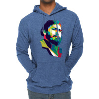 Fidel Castro Baby Blue Lightweight Hoodie | Artistshot