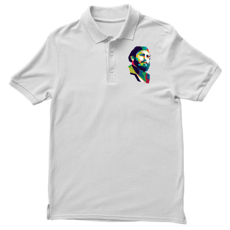 Fidel Castro Baby Blue Men's Polo Shirt | Artistshot